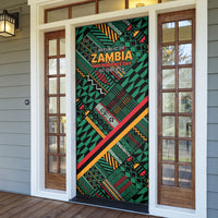 Zambia Victoria Falls Door Cover Indigenous Wild Animal Skins Tribal Patchwork