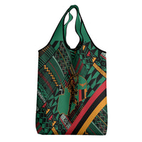 Zambia Victoria Falls Grocery Bag Indigenous Wild Animal Skins Tribal Patchwork
