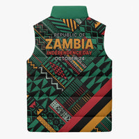 Zambia Victoria Falls Sleeveless Puffer Jacket Indigenous Wild Animal Skins Tribal Patchwork