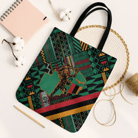 Zambia Victoria Falls Tote Bag Indigenous Wild Animal Skins Tribal Patchwork