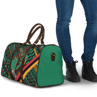 Zambia Victoria Falls Travel Bag Indigenous Wild Animal Skins Tribal Patchwork