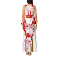 Custom Japan Rugby Tank Maxi Dress World Cup 2023 Go Brave Blossoms Sporty Style - Wonder Print Shop