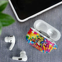 Funny Benito Coqui Frog AirPods Case Puerto Rican Coquí Football