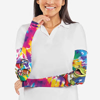 Funny Benito Coqui Frog Arm Sleeves Puerto Rican Coquí Football