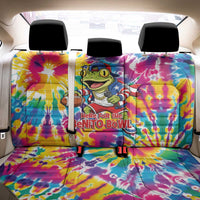 Funny Benito Coqui Frog Back Car Seat Cover Puerto Rican Coquí Football