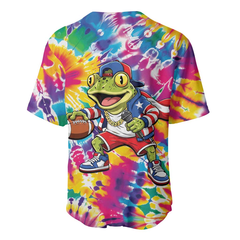 Funny Benito Coqui Frog Baseball Jersey Puerto Rican Coquí Football