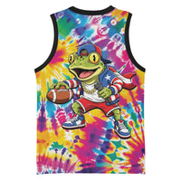 Funny Benito Coqui Frog Basketball Jersey Puerto Rican Coquí Football