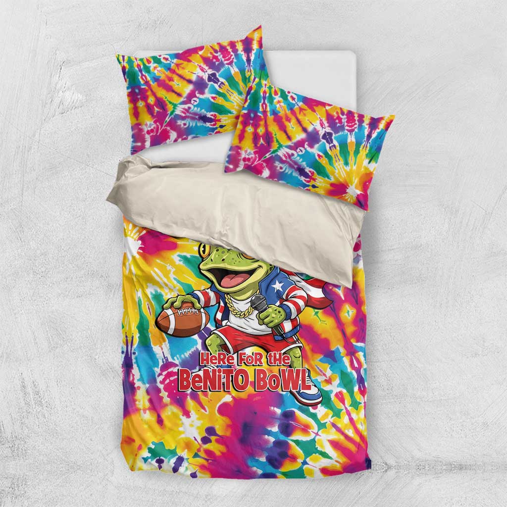 Funny Benito Coqui Frog Bedding Set Puerto Rican Coquí Football