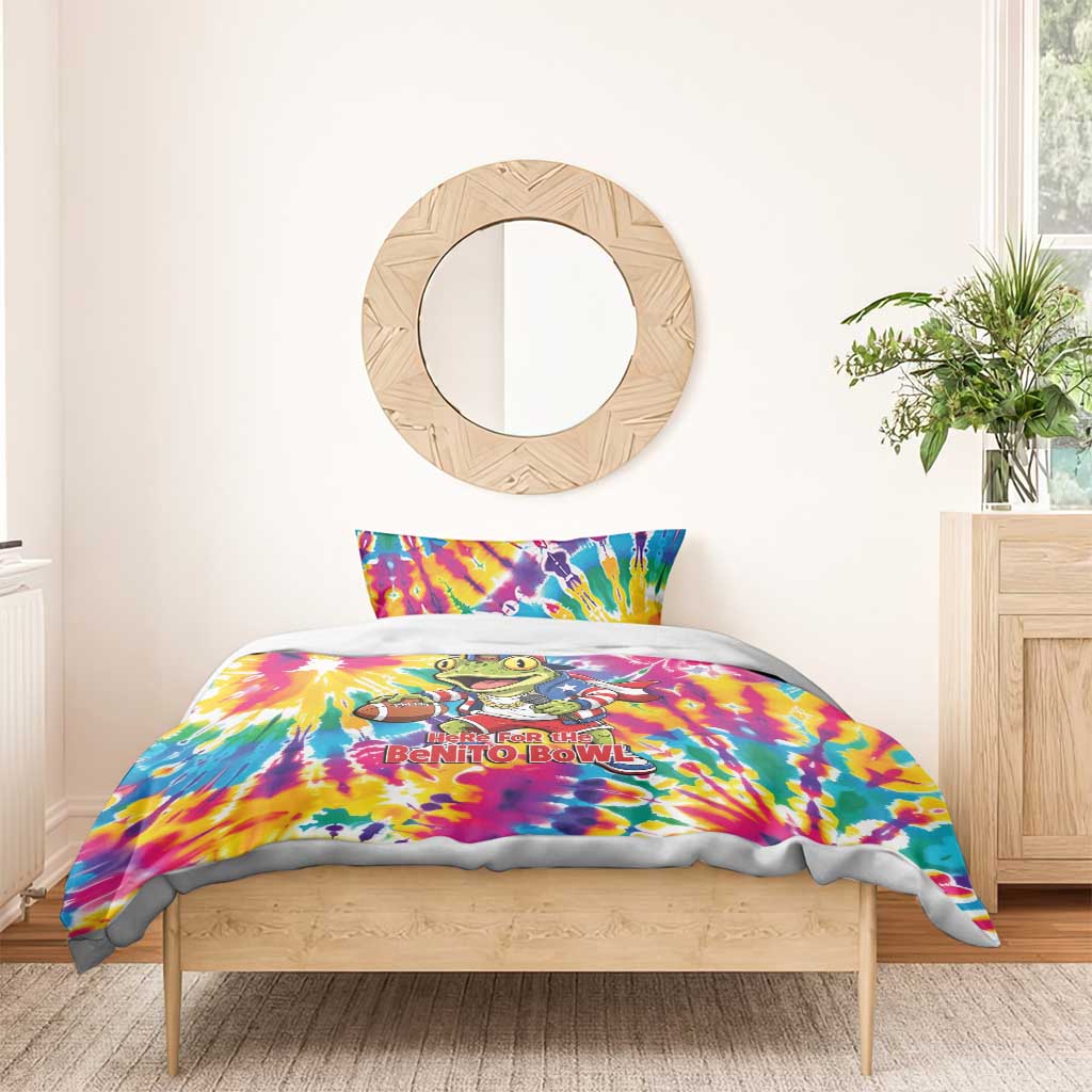 Funny Benito Coqui Frog Bedding Set Puerto Rican Coquí Football