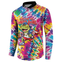 Funny Benito Coqui Frog Button Sweatshirt Puerto Rican Coquí Football