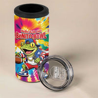Funny Benito Coqui Frog 4 in 1 Can Cooler Tumbler Puerto Rican Coquí Football
