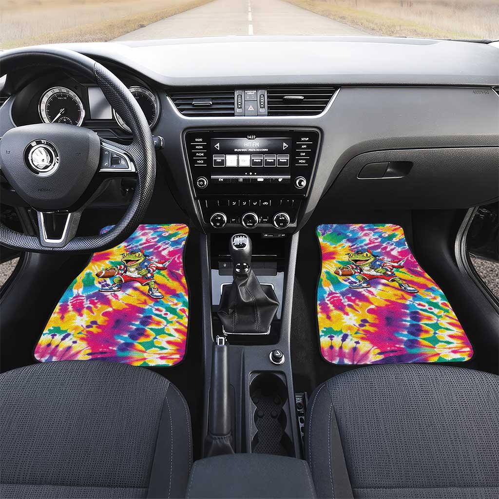 Funny Benito Coqui Frog Car Mats Puerto Rican Coquí Football
