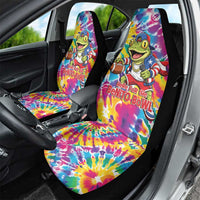 Funny Benito Coqui Frog Car Seat Cover Puerto Rican Coquí Football