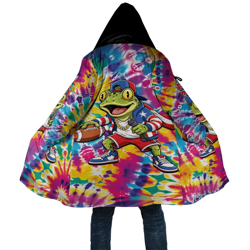 Funny Benito Coqui Frog Cloak Puerto Rican Coquí Football