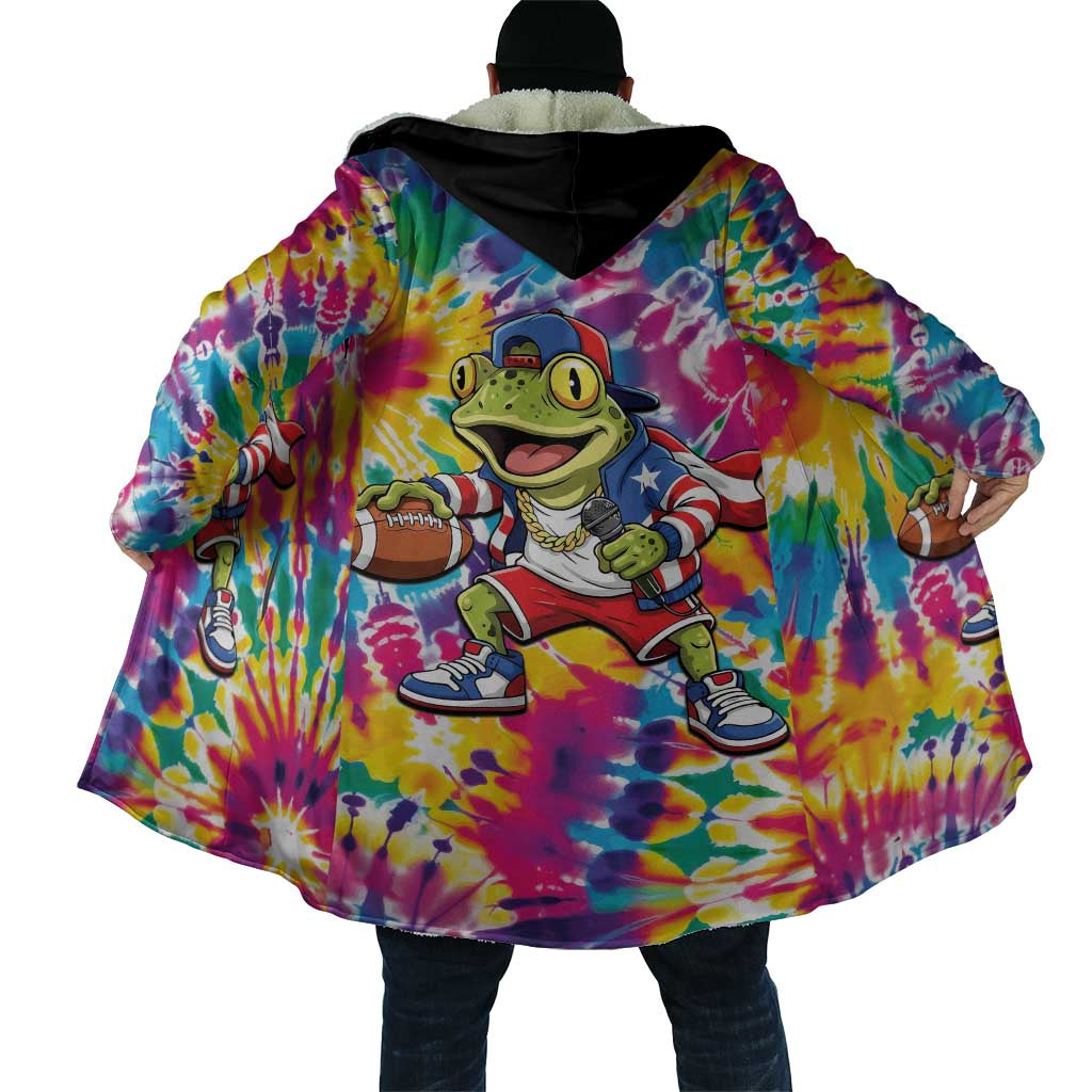 Funny Benito Coqui Frog Cloak Puerto Rican Coquí Football