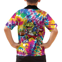 Funny Benito Coqui Frog Hawaiian Shirt Puerto Rican Coquí Football