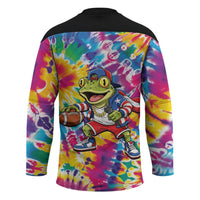 Funny Benito Coqui Frog Hockey Jersey Puerto Rican Coquí Football