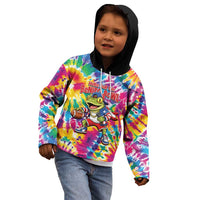 Funny Benito Coqui Frog Kid Hoodie Puerto Rican Coquí Football