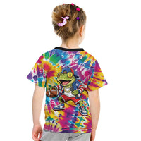 Funny Benito Coqui Frog Kid T Shirt Puerto Rican Coquí Football