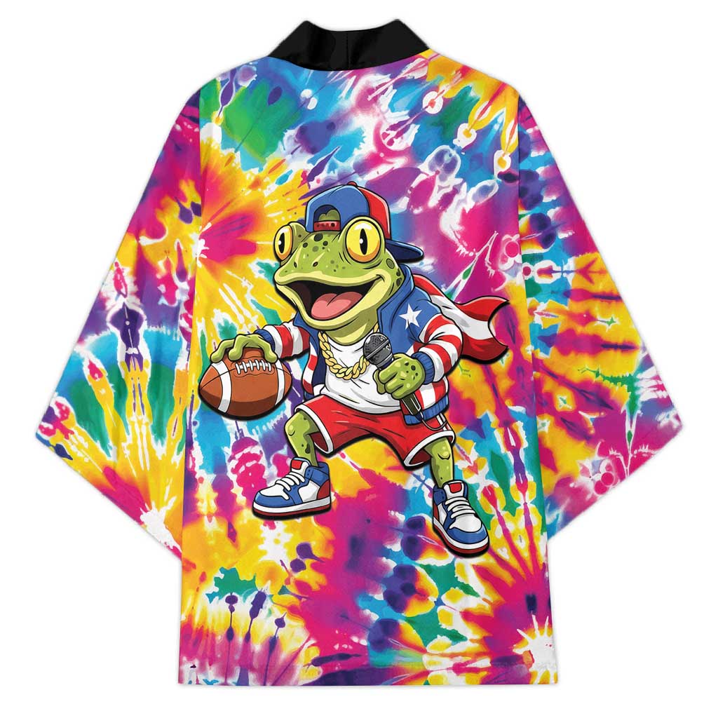 Funny Benito Coqui Frog Kimono Puerto Rican Coquí Football