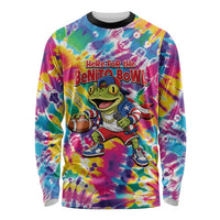 Funny Benito Coqui Frog Long Sleeve Shirt Puerto Rican Coquí Football