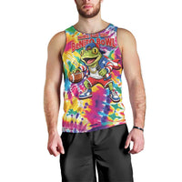 Funny Benito Coqui Frog Men Tank Top Puerto Rican Coquí Football