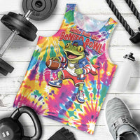 Funny Benito Coqui Frog Men Tank Top Puerto Rican Coquí Football