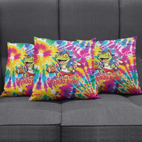 Funny Benito Coqui Frog Pillow Cover Puerto Rican Coquí Football