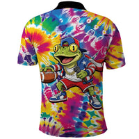 Funny Benito Coqui Frog Polo Shirt Puerto Rican Coquí Football