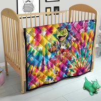 Funny Benito Coqui Frog Quilt Puerto Rican Coquí Football