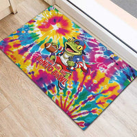 Funny Benito Coqui Frog Rubber Doormat Puerto Rican Coquí Football
