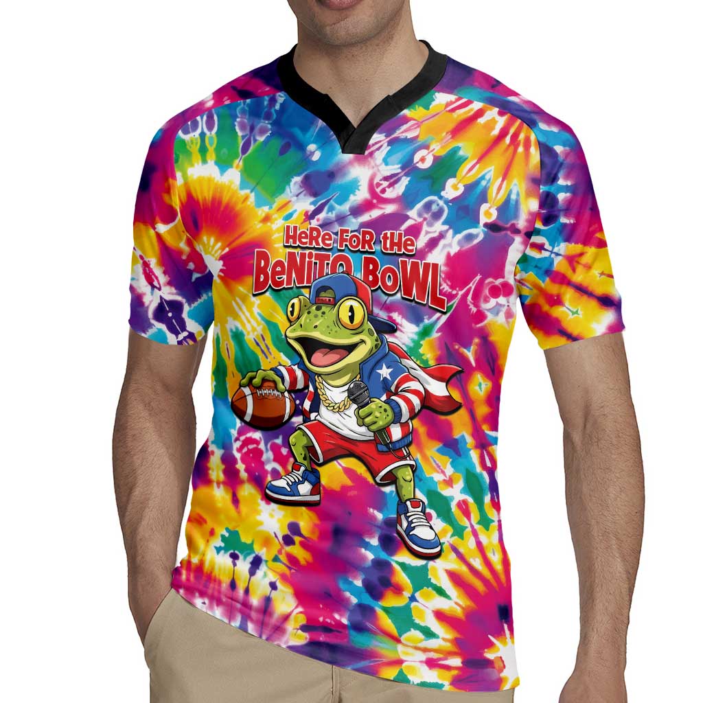 Funny Benito Coqui Frog Rugby Jersey Puerto Rican Coquí Football