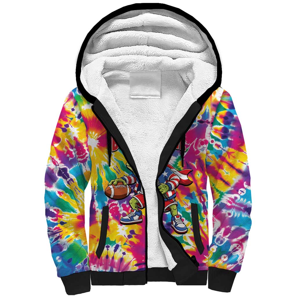 Funny Benito Coqui Frog Sherpa Hoodie Puerto Rican Coquí Football