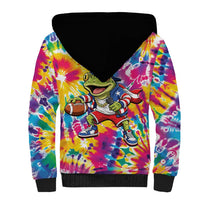 Funny Benito Coqui Frog Sherpa Hoodie Puerto Rican Coquí Football