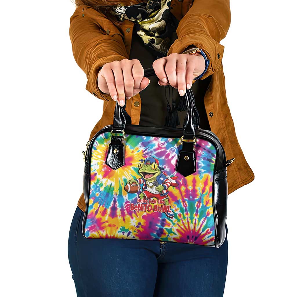 Funny Benito Coqui Frog Shoulder Handbag Puerto Rican Coquí Football
