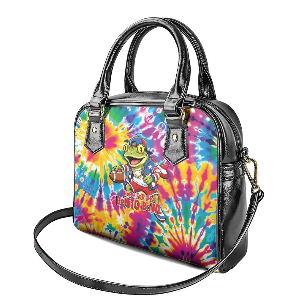 Funny Benito Coqui Frog Shoulder Handbag Puerto Rican Coquí Football
