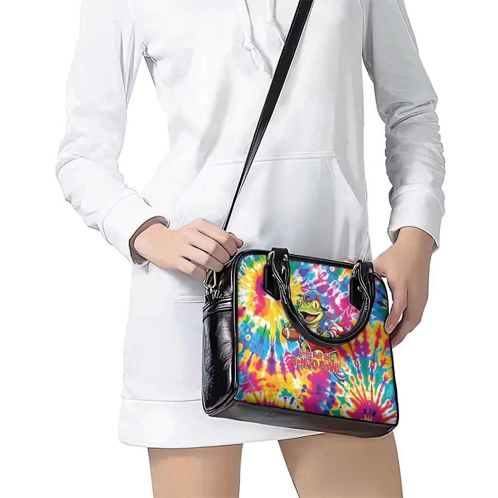 Funny Benito Coqui Frog Shoulder Handbag Puerto Rican Coquí Football