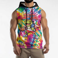 Funny Benito Coqui Frog Sleeveless Hoodie Puerto Rican Coquí Football
