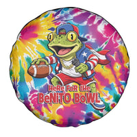 Funny Benito Coqui Frog Spare Tire Cover Puerto Rican Coquí Football