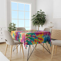 Funny Benito Coqui Frog Tablecloth Puerto Rican Coquí Football