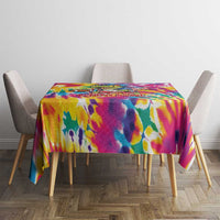 Funny Benito Coqui Frog Tablecloth Puerto Rican Coquí Football