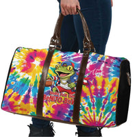 Funny Benito Coqui Frog Travel Bag Puerto Rican Coquí Football