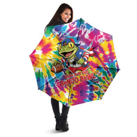 Funny Benito Coqui Frog Umbrella Puerto Rican Coquí Football