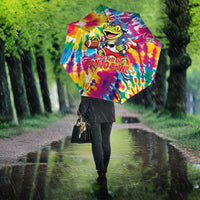 Funny Benito Coqui Frog Umbrella Puerto Rican Coquí Football