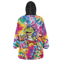 Funny Benito Coqui Frog Wearable Blanket Hoodie Puerto Rican Coquí Football