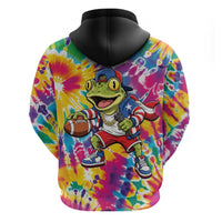 Funny Benito Coqui Frog Zip Hoodie Puerto Rican Coquí Football