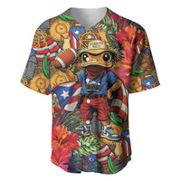 Funny Benito Bowl Baseball Jersey Puerto Rican Coquí Football