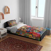 Funny Benito Bowl Bedding Set Puerto Rican Coquí Football