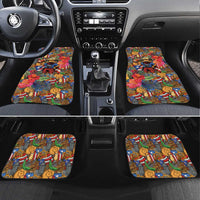 Funny Benito Bowl Car Mats Puerto Rican Coquí Football