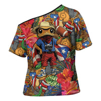 Funny Benito Bowl Cross Shoulder Shirt Puerto Rican Coquí Football